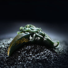 Natural jade carving nephrite collectibles Chinese Kunlun jade