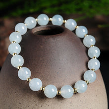 Natural Jade Bracelet Jadeite Gold Bracelet