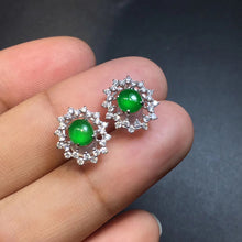 Natural Jade Earrings Jadeite Earrings