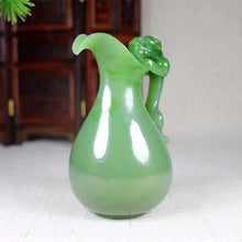 Natural jade carving nephrite collectibles Russia Siberian jade