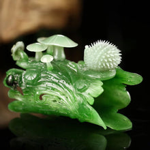 Natural jade carving Siberian nephrite jade collectibles