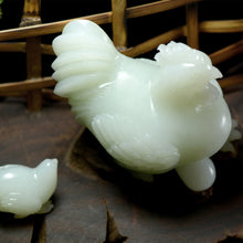 Natural jade carving nephrite collectibles Chinese Hetian jade
