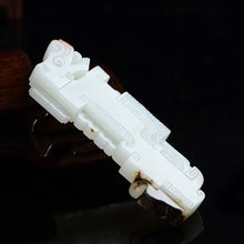 Natural jade carving nephrite collectibles Chinese Hetian jade