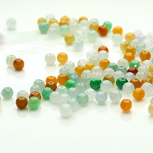 Natural jade jadeite beads mixed colors wholesale