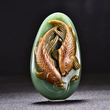 Natural jade carving Chinese Hetian nephrite collectibles