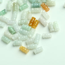Natural jade jadeite beads mixed colors wholesale