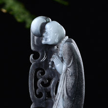 Natural jade carving nephrite collectibles Chinese Kunlun jade