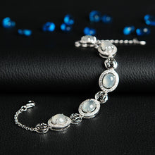 Natural Jade Bracelet Jadeite Silver Bracelet