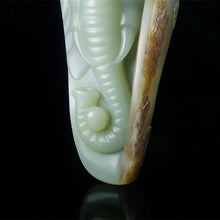 Natural jade carving nephrite collectibles Chinese Kunlun jade