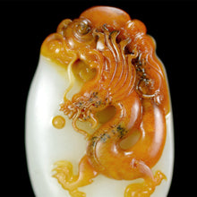 Natural jade carving nephrite collectibles Chinese Hetian jade