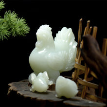 Natural jade carving nephrite collectibles Chinese Hetian jade