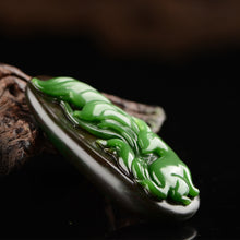 Natural jade carving nephrite collectibles Chinese Hetian jade