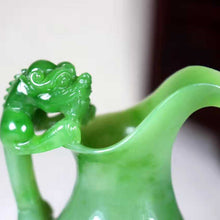 Natural jade carving nephrite collectibles Russia Siberian jade