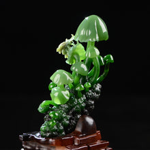 Natural jade carving nephrite collectibles Russia Siberian jade