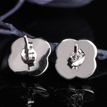 Natural Jade Earrings Nephrite Silver Earrings