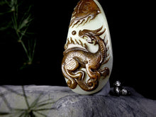 Natural jade carving Chinese Hetian nephrite collectibles