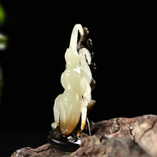Natural jade carving nephrite collectibles Chinese Kunlun jade