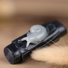 Natural jade carving nephrite collectibles Chinese Hetian jade