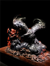 Natural jade carving Chinese Chicken blood stone collectibles