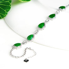 Natural jade bracelet jadeite gold bracelet