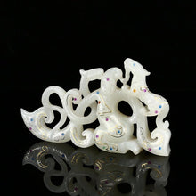Natural jade carving Chinese Hetian nephrite jade collectibles