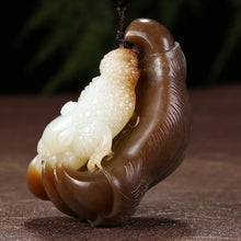 Natural jade carving nephrite collectibles Chinese Kunlun jade