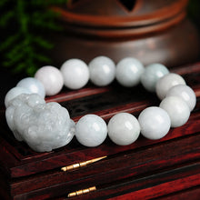 Natural Jade Bracelet Jadeite Pixiu Bracelet