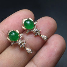 Natural Jade Earrings Jadeite Earrings
