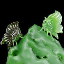 Natural jade carving nephrite collectibles Russia Siberian jade