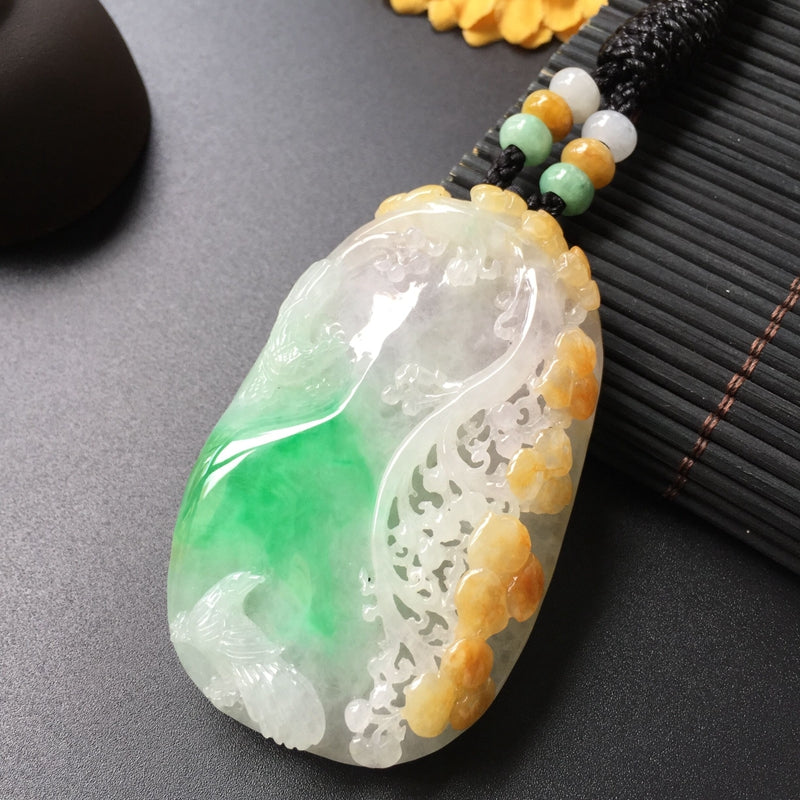 Natural jade carving jadeite collectibles