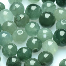 Natural jade jadeite beads dark green grey wholesale