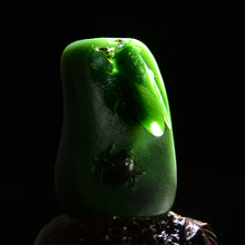 Natural jade carving nephrite collectibles Russia Siberian jade