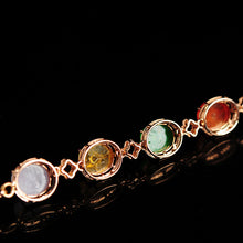 Natural jade bracelet jadeite gold bracelet