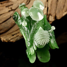 Natural jade carving Siberian nephrite jade collectibles