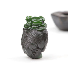 Natural jade carving nephrite collectibles Russia Siberian jade