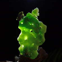 Natural jade carving nephrite collectibles Russia Siberian jade