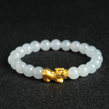 Natural jade bracelet jadeite gold bracelet