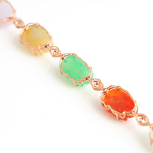 Natural jade bracelet jadeite gold rabbit bracelet