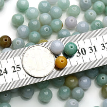 Natural jade jadeite beads mixed colors wholesale