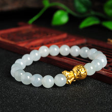 Natural jade bracelet jadeite gold bracelet