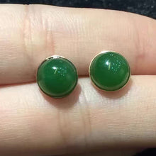Natural Jade Earrings Nephrite Earrings