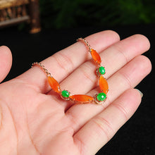 Natural jade bracelet jadeite gold bracelet