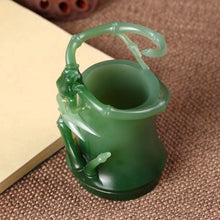 Natural jade carving Siberian nephrite jade collectibles