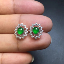 Natural Jade Earrings Jadeite Earrings