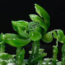 Natural jade carving nephrite collectibles Russia Siberian jade