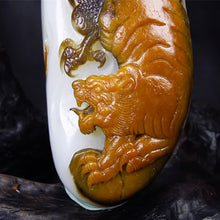 Natural jade carving nephrite collectibles Chinese Hetian jade