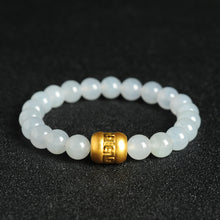 Natural jade bracelet jadeite gold bracelet