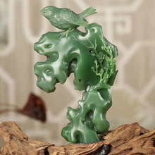 Natural jade carving Siberian nephrite jade collectibles