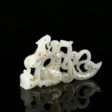 Natural jade carving Chinese Hetian nephrite jade collectibles
