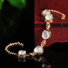 Natural jade bracelet jadeite gold bracelet